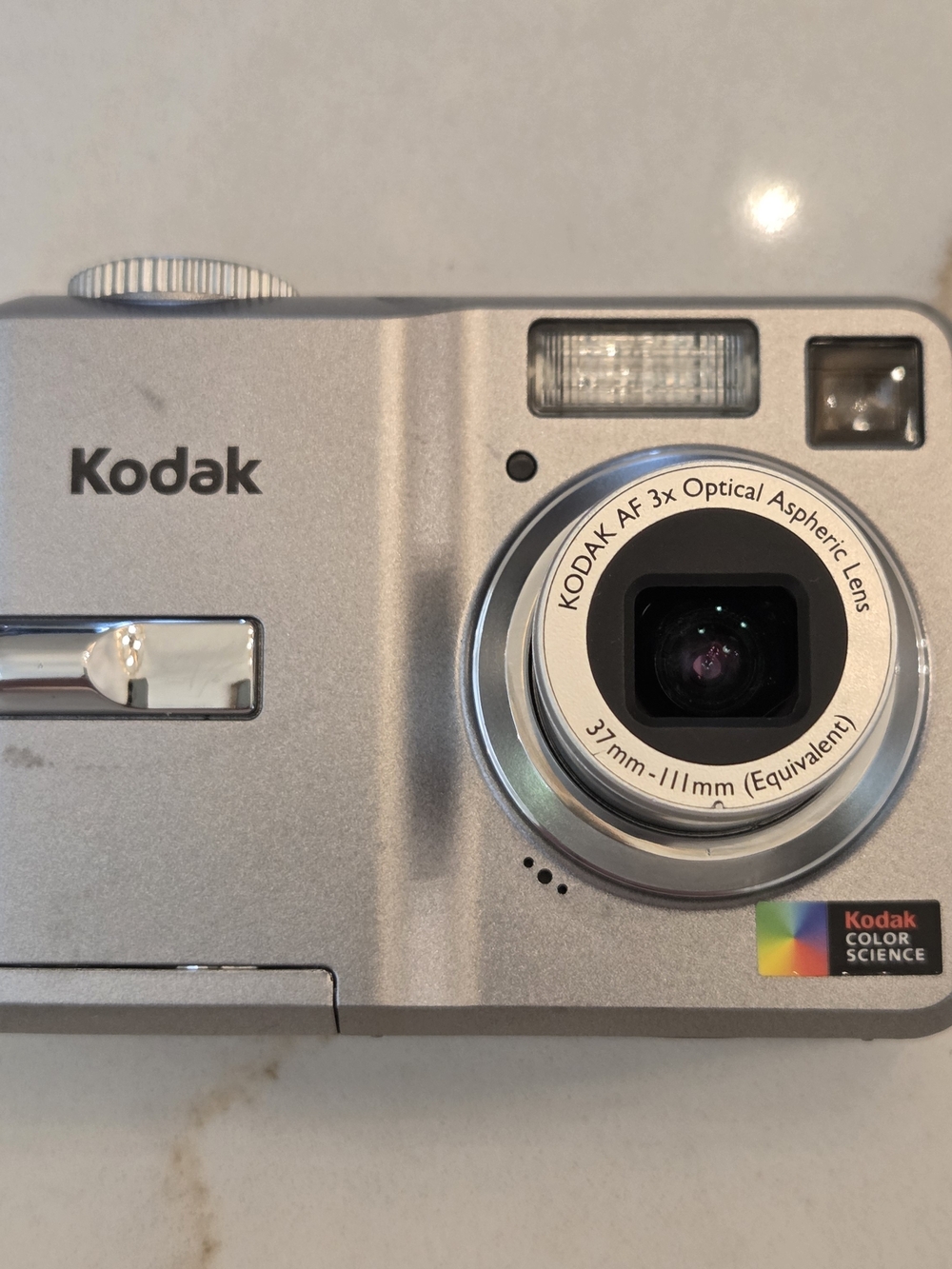 Kodak EasyShare C743 7.1MP Digital Camera 3X Optical Zoom Tested Works Silver